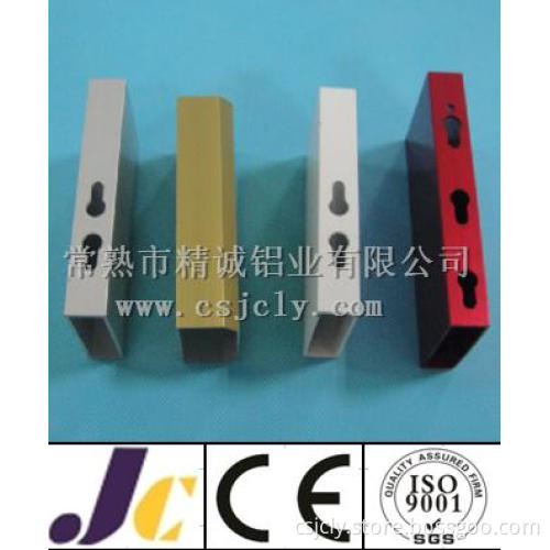 Different Powder Coating Aluminium Profiles with Machining, Aluminium Extrusion Profiles (JC-W-10057)